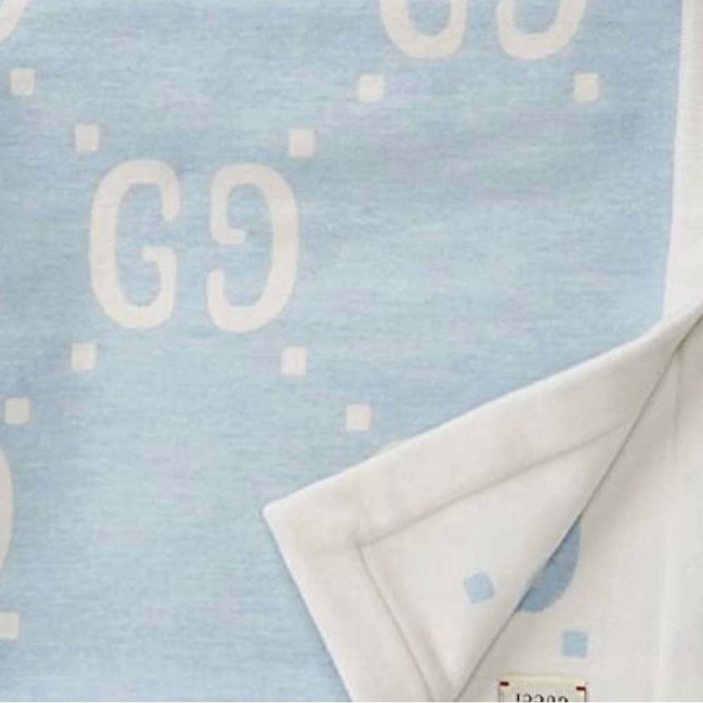 Gucci baby blanket